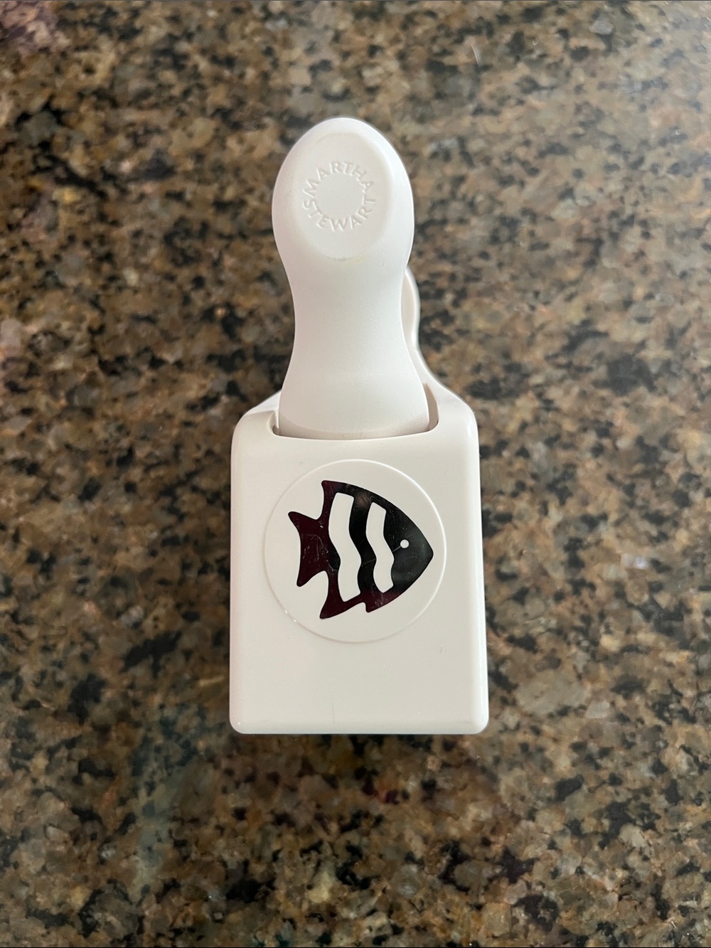Martha Stewart Fish Paper Punch and embosser-see picture